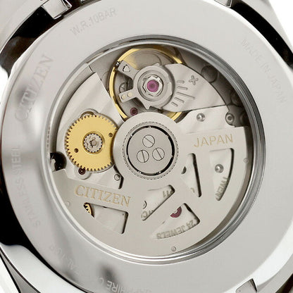 シチズン コレクション 自動巻き 腕時計 ブランド メンズ CITIZEN COLLECTION NB1051-56W アナログ 松葉色 NB1051-56W