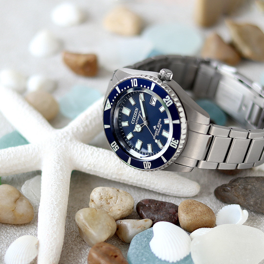 Citizen Promaster Divers Watch Titanium Marine Automatic Mechanical Watch Brand Men&