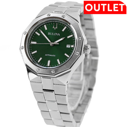 アウトレット ブローバ クラシック 自動巻き 腕時計 ブランド メンズ BULOVA 96B464 アナログ グリーン OL-96B464
