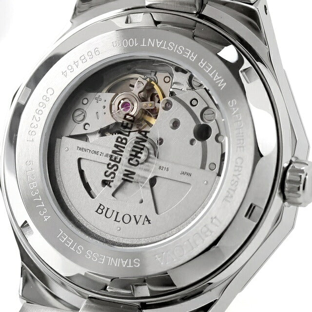 アウトレット ブローバ クラシック 自動巻き 腕時計 ブランド メンズ BULOVA 96B464 アナログ グリーン OL-96B464