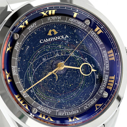 Outlet Citizen Campanola Cosmo Sign 25th Anniversary Limited Moonlit Sky Quartz Battery Operated Watch Brand Men&