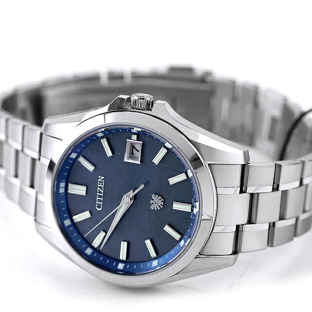Outlet The Citizen High Precision Solar Yearly Difference ±5 Seconds Indigo Dyed Washi Dial High Precision Eco Drive Solar Watch Brand Titanium Solar AQ4091-56M Men&