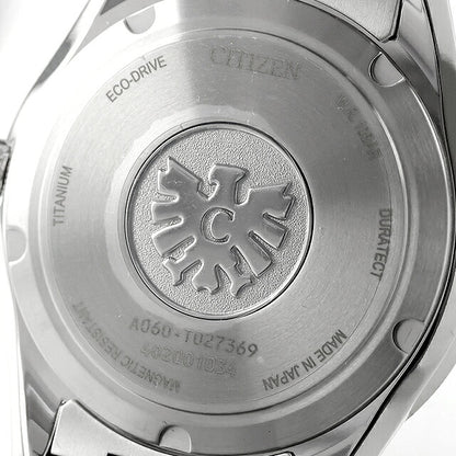 直销西铁城年差±5秒钛金太阳能Eco Drive太阳能男士手表品牌AQ4100-57L蓝色OL-AQ4100-57L
