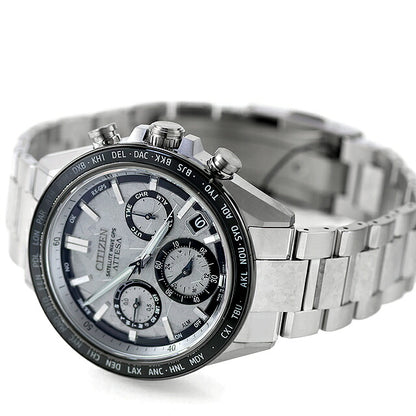 Outlet Citizen Attesa Actline Eco-Drive GPS Satellite Radio Watch Brand Men&