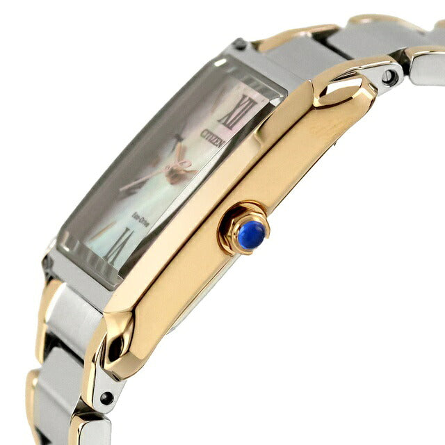 Outlet Citizen L Eco-Drive Watch Brand Ladies Solar CITIZEN L EW5624-54Y Analog Pink Shell Gold OL-EW5624-54Y