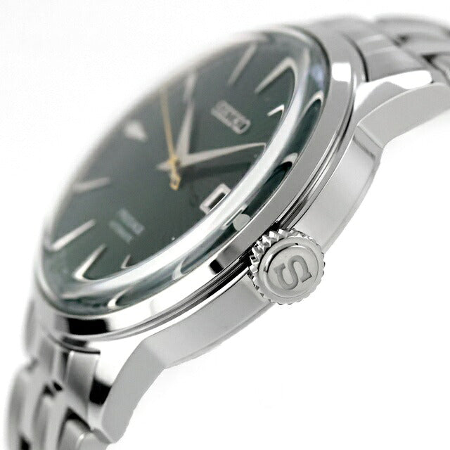 アウトレット セイコー プレザージュ Cocktail Time 自動巻き 腕時計 ブランド メンズ SEIKO PRESAGE SARY271 アナログ グリーン 日本製 OL-SARY271