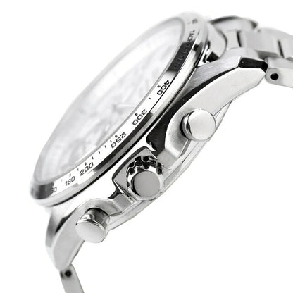 アウトレット セイコーセレクション Sシリーズ ソーラー 腕時計 ブランド メンズ クロノグラフ SEIKO SELECTION SBPY179 アナログ ホワイト 白 OL-SBPY179