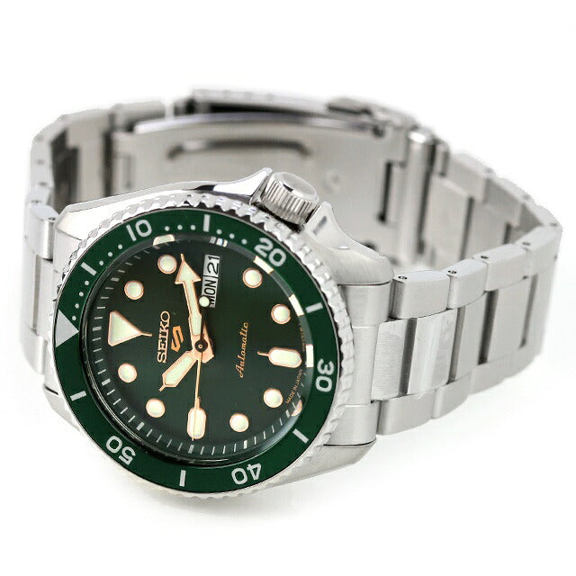アウトレット セイコー5 スポーツ 日本製 自動巻き 機械式 限定モデル メンズ 腕時計 ブランド SKX Series SBSA013 SEIKO スポーツ グリーン OL-SBSA013