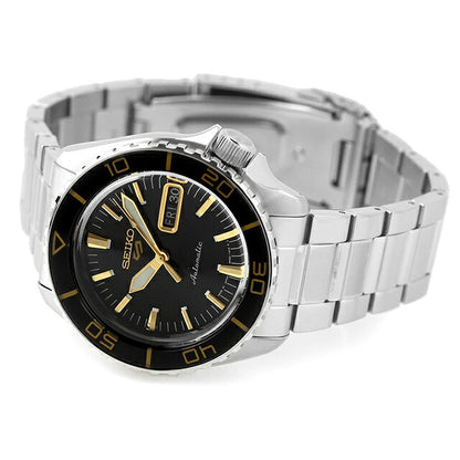 アウトレット セイコー5 スポーツ スーツ スタイル 自動巻き 腕時計 ブランド メンズ Seiko 5 Sports SKX Series SBSA261 アナログ ブラック 黒 日本製 OL-SBSA261