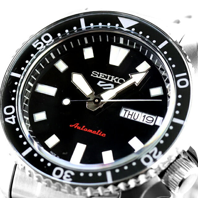 アウトレット セイコー5 スポーツ SKX Series New Design 自動巻き 腕時計 ブランド メンズ Seiko 5 Sports SBSA305 アナログ ブラック 黒 日本製 OL-SBSA305
