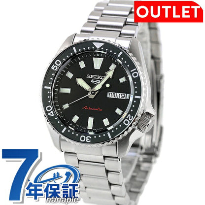 アウトレット セイコー5 スポーツ SKX Series New Design 自動巻き 腕時計 ブランド メンズ Seiko 5 Sports SBSA305 アナログ ブラック 黒 日本製 OL-SBSA305