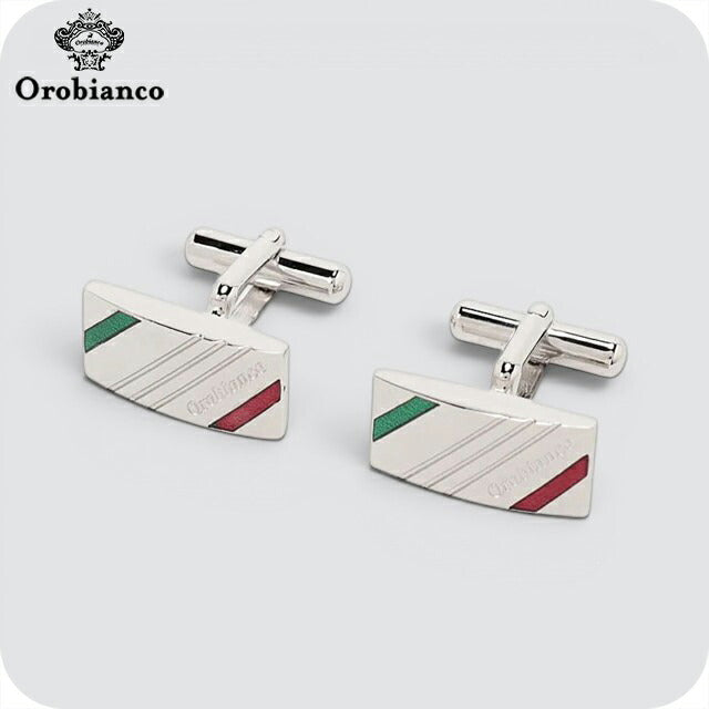 オロビアンコ カフス ブランド Orobianco ORC167A シルバー トリコロール アクセサリー ORC167A