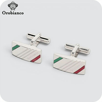 オロビアンコ カフス ブランド Orobianco ORC167A シルバー トリコロール アクセサリー ORC167A