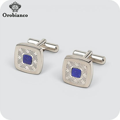 オロビアンコ カフス ブランド Orobianco ORC372A シルバー ブルー アクセサリー ORC372A