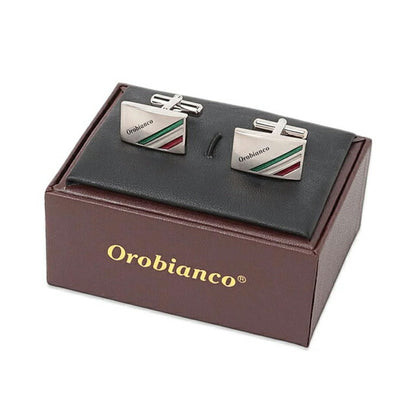 オロビアンコ カフス ブランド Orobianco ORC8015A シルバー トリコロール アクセサリー ORC8015A