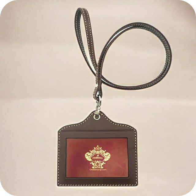 オロビアンコ IDケース メンズ レディース ブランド Orobianco 真鍮、牛革 カード入れ パスケース コンパクト ORID-010BR ブラウン 小物 ORID-010BR