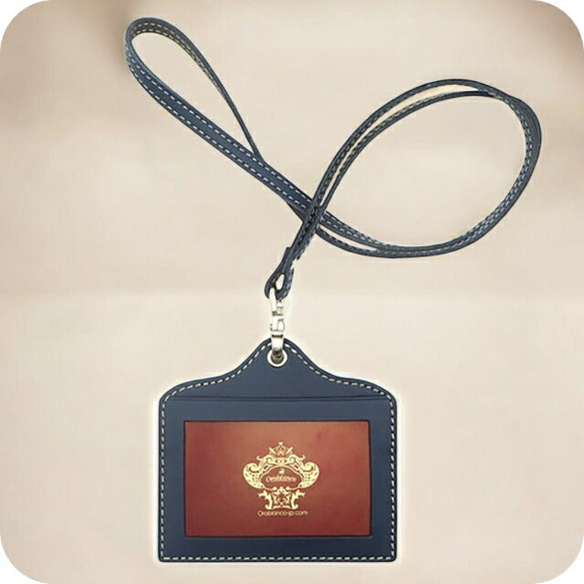 オロビアンコ IDケース メンズ レディース ブランド Orobianco 真鍮、牛革 カード入れ パスケース コンパクト ORID-010NV ネイビー 小物 ORID-010NV