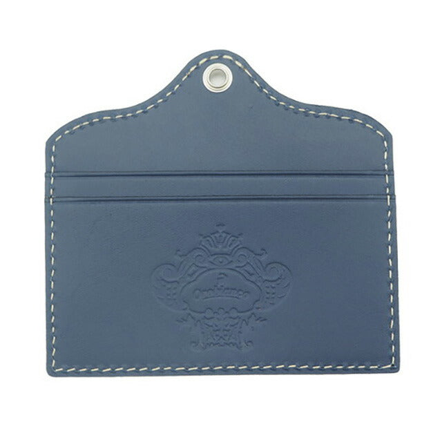 オロビアンコ IDケース メンズ レディース ブランド Orobianco 真鍮、牛革 カード入れ パスケース コンパクト ORID-010NV ネイビー 小物 ORID-010NV