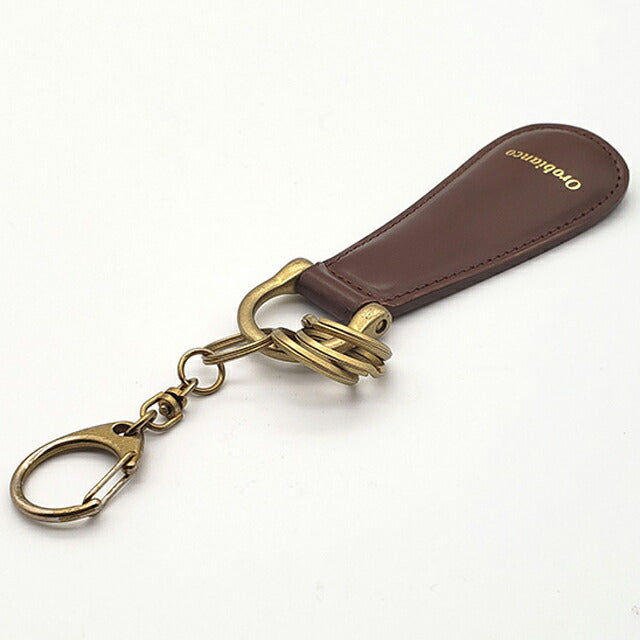 オロビアンコ キーリング メンズ レディース Orobianco 真鍮、牛革 シューホーン 靴べら ORKY-003 BR ブラウン 小物 ORKY-003-BR