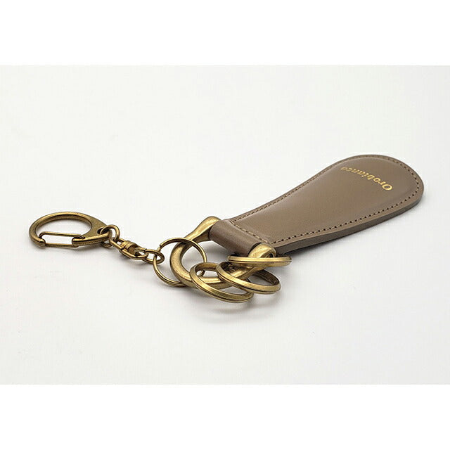 オロビアンコ キーリング メンズ レディース Orobianco 真鍮、牛革 シューホーン 靴べら ORKY-003 GY グレージュ 小物 ORKY-003-GY
