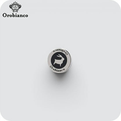 オロビアンコ ピンズ ラペルピン ブランド Orobianco ORP001A シルバー ブラック アクセサリー ORP001A