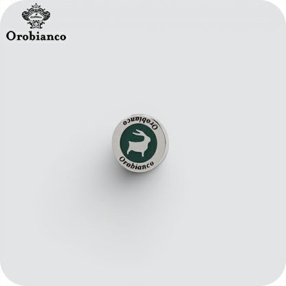 オロビアンコ ピンズ ラペルピン ブランド Orobianco ORP001B シルバー グリーン アクセサリー ORP001B