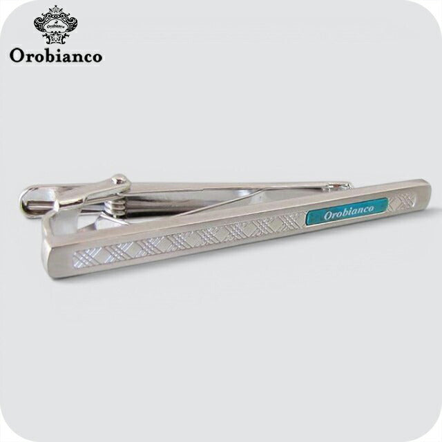 オロビアンコ ネクタイピン ブランド Orobianco ORT372B シルバー グリーン アクセサリー ORT372B