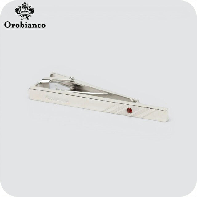 オロビアンコ ネクタイピン ブランド Orobianco ORT587A-01 シルバー レッド アクセサリー ORT587A-01