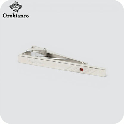 オロビアンコ ネクタイピン ブランド Orobianco ORT587A-01 シルバー レッド アクセサリー ORT587A-01