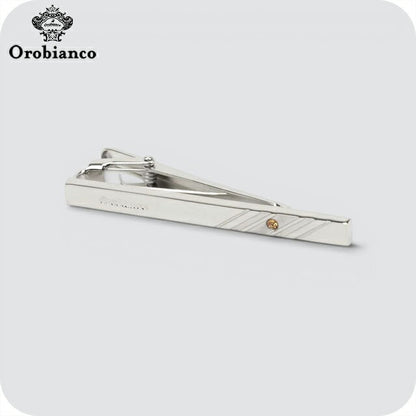 オロビアンコ ネクタイピン ブランド Orobianco ORT587A-11 シルバー イエロー／オレンジ アクセサリー ORT587A-11
