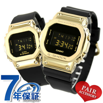 gショック ジーショック G-SHOCK ペアウォッチ ブランド クオーツ 夫婦 カップル 記念日 名入れ 刻印 GM-5600G-9DR GM-S5600GB-1DR CASIO カシオ 腕時計 メンズ レディース 成人祝い プレゼント ギフト pair-casio55