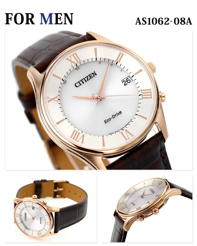 Pair Watch Citizen Watch Eco-Drive Radio Radio Solar Men&