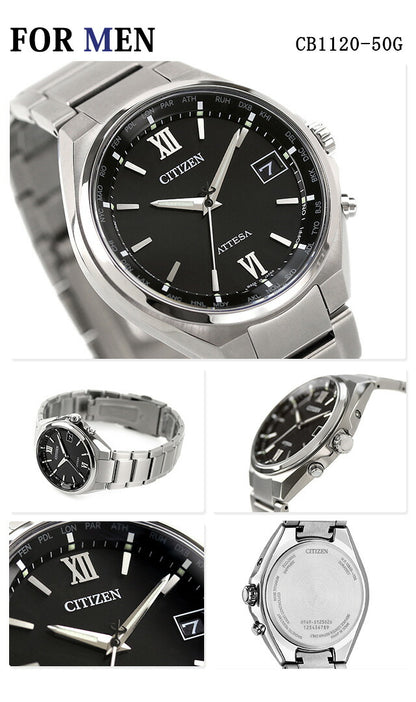 Pair Watch Citizen Atessa Cross Sea Couple Couple Personalized Engraving Men&