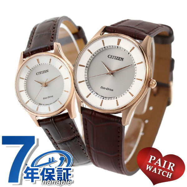 Pair Watch Citizen Made in Japan Eco Drive Silver Watch Brand Pair-citizen8