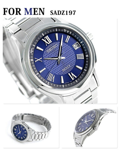 Pair watch Seiko Dolce &amp; Exceline Radio Solar Navy Watch Brand SEIKO pair-dolce11