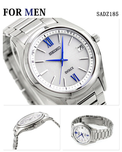 Pair watch Seiko Dolce &amp; Exceline Radio Solar Silver Watch Titanium SEIKO Watch Coming of Age Celebration Present Gift pair-dolce13
