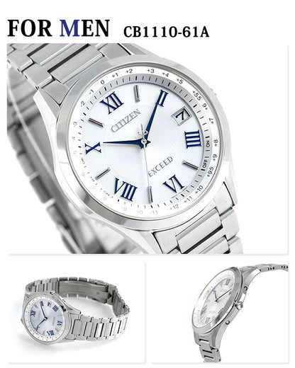 Pair Watch CITIZEN pair-exceed13 Radio Solar Titanium Watch