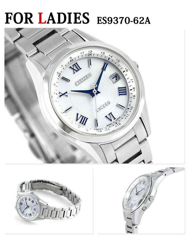 Pair Watch CITIZEN pair-exceed13 Radio Solar Titanium Watch