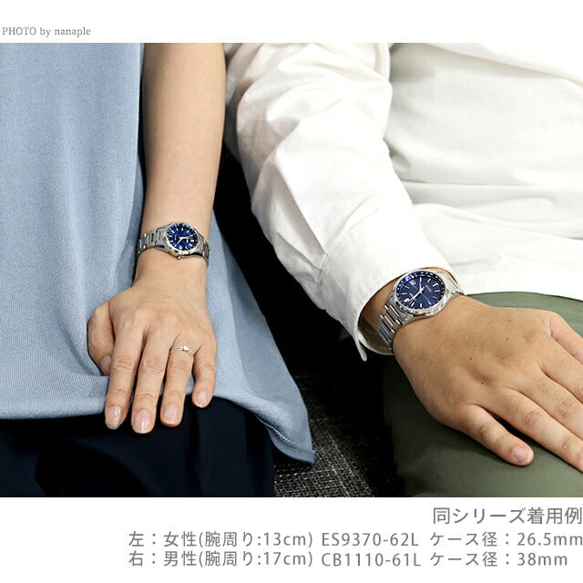 Pair watch Citizen Exceed Titanium Solar Radio Eco-Drive Radio Couple Men&