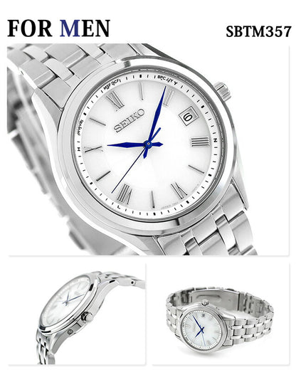 Pair Watch Seiko Selection Radio Solar Couple Couple Anniversary Men&