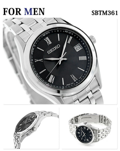 Pair Watch Seiko Selection Radio Solar Couple Couple Anniversary Men&