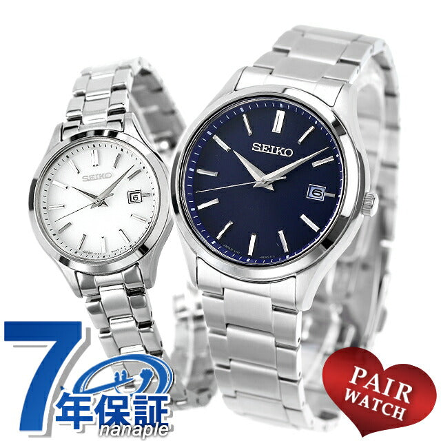 Pair Watch Seiko Selection Solar Couple Couple Anniversary Men&
