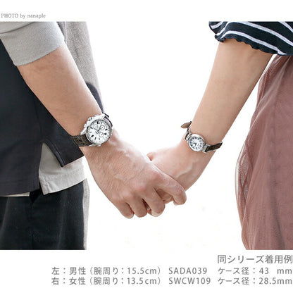 SADA039 / SWCW109 ｜ ドルチェ＆エクセリーヌ ソーラー ペアウォッチ