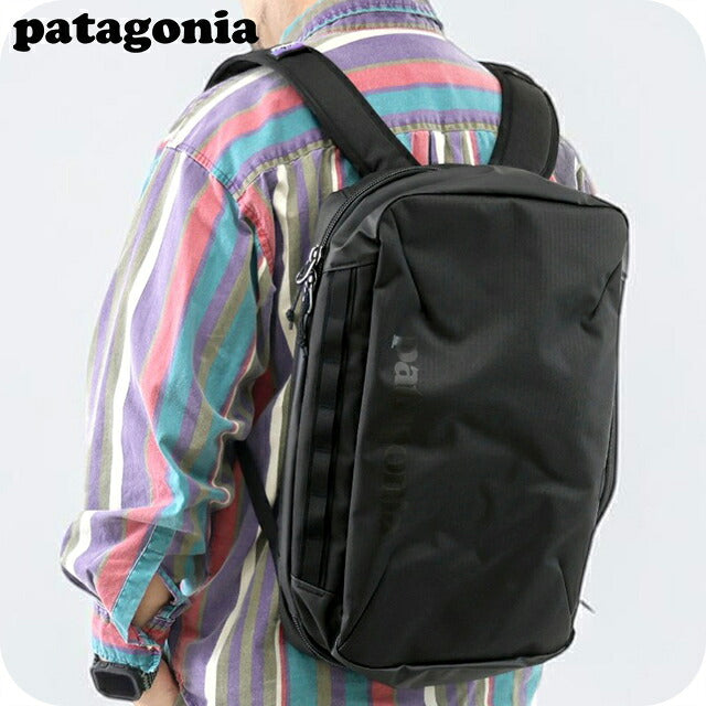 Patagonia 背包男式女式品牌 PATAGONIA Refugio 背包 30L 背包背囊书包徽标単色 47929 PATA-47929-BLK