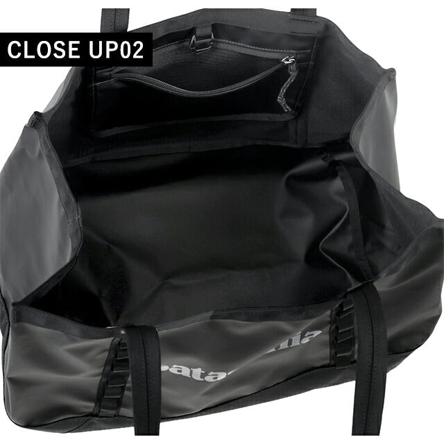 パタゴニア トートバッグ メンズ レディース ブランド PATAGONIA BLACK HOLE TOTE 25L 49032 ブラック PATA-49032-BK