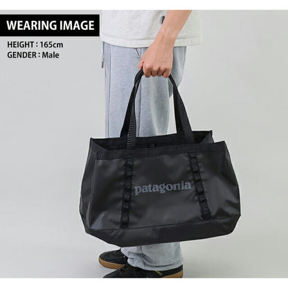 パタゴニア トートバッグ メンズ レディース ブランド PATAGONIA BLACK HOLE TOTE 25L 49032 ブラック PATA-49032-BK