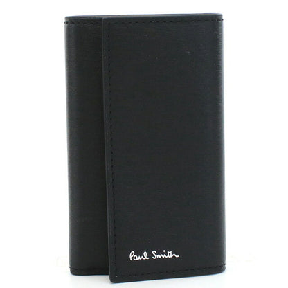 ポール・スミス 6連キーケース メンズ ブランド Paul Smith レザー イタリア M1A1981 BLACK ブラック 小物 PAUM1A1981141