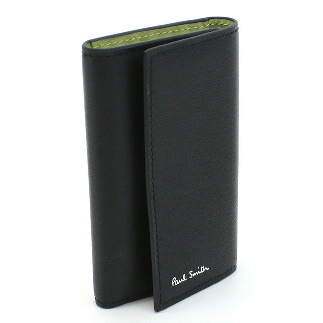 ポール・スミス 6連キーケース メンズ ブランド Paul Smith レザー イタリア M1A1981 BLACK ブラック 小物 PAUM1A1981141