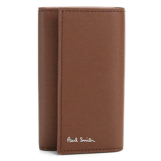 ポール・スミス 6連キーケース メンズ ブランド Paul Smith レザー イタリア M1A1981 BROWN ブラウン系 小物 PAUM1A1981151
