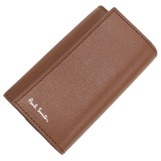 ポール・スミス 6連キーケース メンズ ブランド Paul Smith レザー イタリア M1A1981 BROWN ブラウン系 小物 PAUM1A1981151
